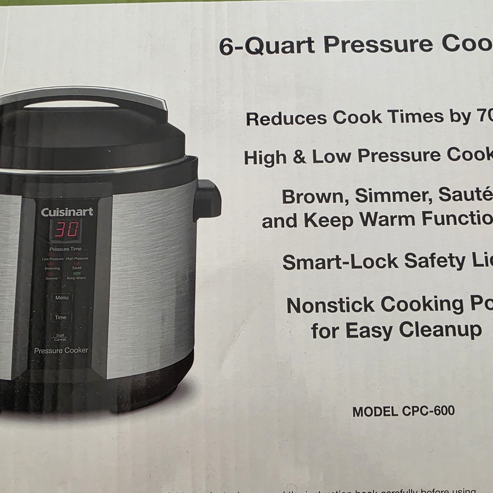 Cuisinart 6-Quart Pressure Cooker - Picture 5 of 5